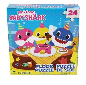 Juguetrón Spin master pinkfong rompecabezas baby shark 24 pzas 6053215 oferta