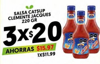 Merco Salsa Catsup Clemente Jacques 220 gr oferta