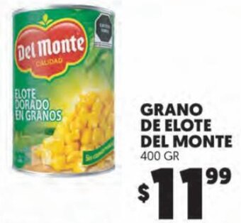 Merco Grano de Elote Del Monte 400gr oferta