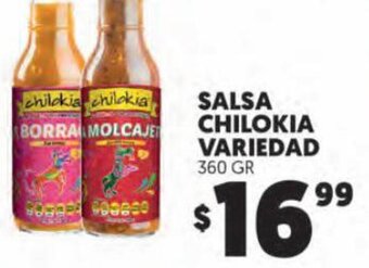 Merco Salsa Chilokia Variedad 360 gr oferta