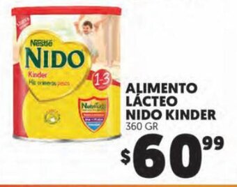 Merco Alimento Lacteo Nido Kinder 360 gr oferta