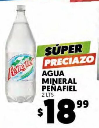 Agua Mineral Peñafiel 2 Lts