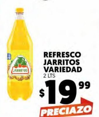 Merco Refresco Jarritos Variedad 2 Lts oferta