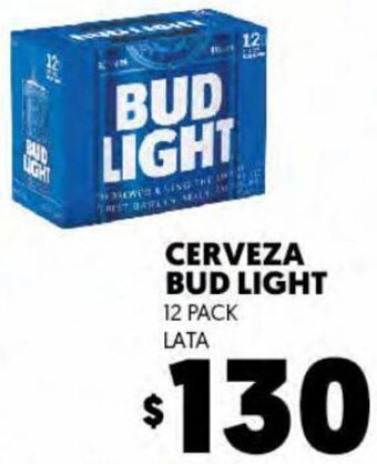 Merco Cerveza Bud Light 12 Pack Lata oferta