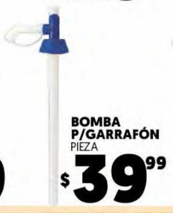 Bomba P/Garrafon Pieza