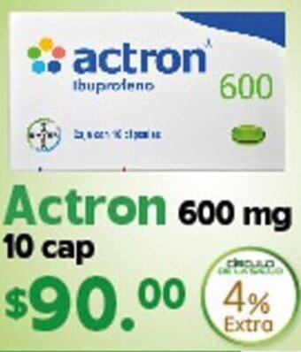 Actron 600mg 10 Cap