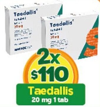 Taedallis 20mg 1 Tab