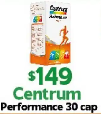 Centrum Performance 30 Cap