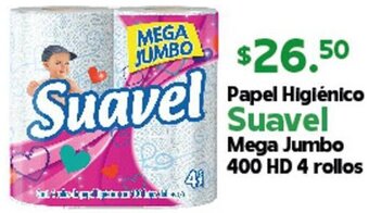 Arteli Papel Higiénico Suavel Mega Jumbo 400 HD 4 Rollos oferta