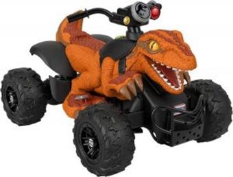 Power wheels jurassic world dino racer refresh
