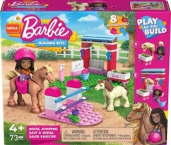 Julio Cepeda Jugueterías Mega construx barbie salto ecuestre oferta