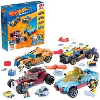 Mega construx hot wheels, personalizador vehículos