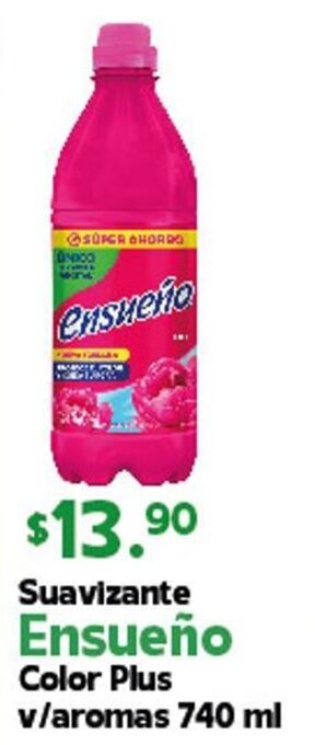Suavizante Ensueño Color Plus v/ Aromas 740ml
