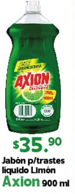 Arteli Jabón p/ Trastes Liquido Limón Axion 900ml oferta