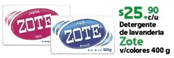 Detergente de Lavanderia Zote v/Colores 400g