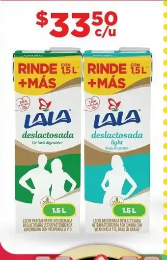 Bodega Aurrerá Leche lala 1.5lt oferta