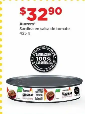 Bodega Aurrerá Sardinas en tomate aurrera 425g oferta