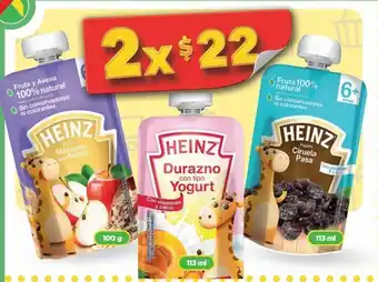 Fruta heinz 100g x2