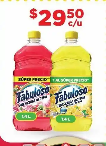 Bodega Aurrerá Limpiadores fabuloso 1.4l oferta