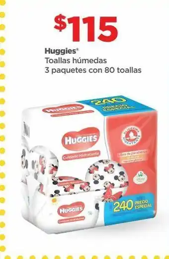Bodega Aurrerá Toallitas húmedas para bebé huggies oferta