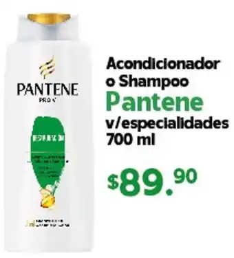 Arteli Acondicionador o Shampoo Pantene V/Especialidades 700ml oferta