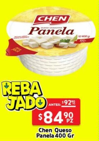 HEB Chen Queso Panela 400g oferta