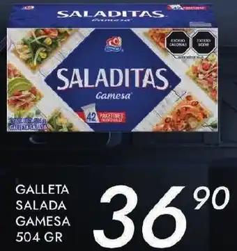 Alsuper Galleta Salada Gamesa 504gr oferta
