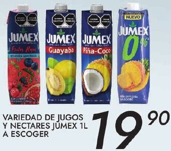 Alsuper Variedad de Jugos Y Nectares Jumex 1L A Escoger oferta