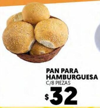 Merco Pan Para Hamburguesa c/8 Piezas oferta
