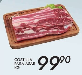Alsuper Costilla Para Asar kg oferta