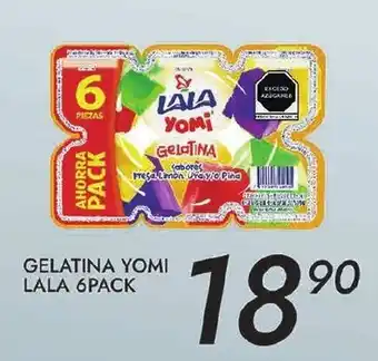 Alsuper Gelatina Yomi Lala 6 Pack oferta