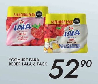 Alsuper Yoghurt Para Beber Lala 6 Pack oferta