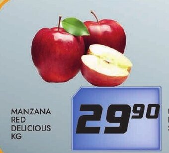 Alsuper Manzana Red Delicious Kg oferta
