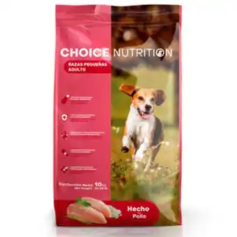 Petco Choice nutrition alimento avanzado seco para perro adulto razas pequeñas receta pollo, 10 kg oferta