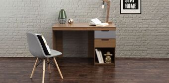 Muebles Dico Escritorio dinamarca nogal oferta