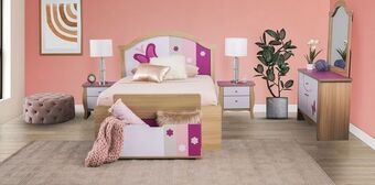 Muebles Dico Recámara matrimonial paula 5 piezas oferta