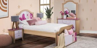 Muebles Dico Recámara individual paula 2 piezas oferta