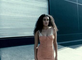 ZARA Vestido corsetero drapeado tul oferta