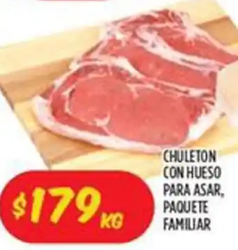 Chuleton con Hueso para Asar, Paquete Familiar