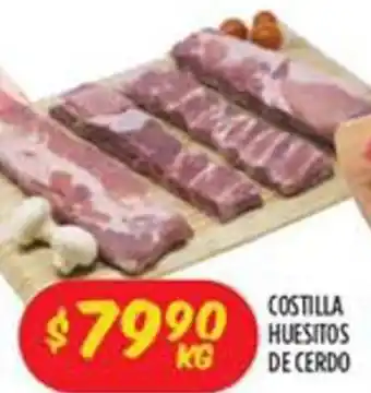 Mi Tienda del Ahorro Costilla Huesitos de Cerdo oferta
