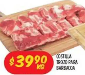 Costilla Trozo para Barbacoa