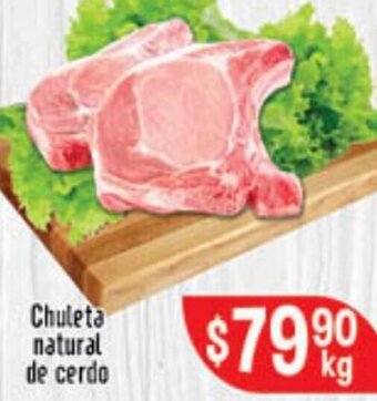 El Florido Chuleta Natural de Cerdo oferta