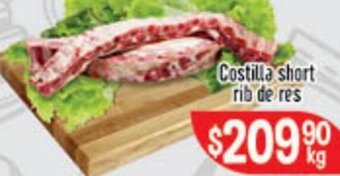 El Florido Costilla Short Rib de Res oferta