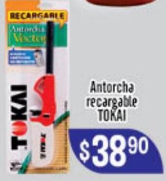 El Florido Antorcha Recargable Tokai oferta