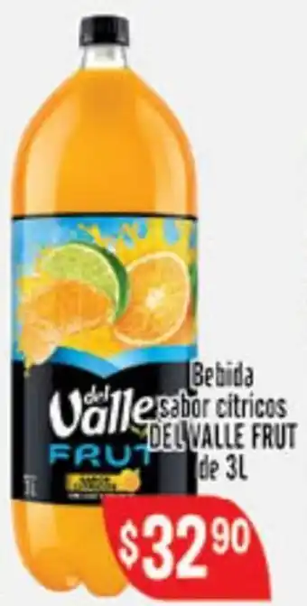Bedida Sabor Citricos Del Valle Frut de 3L