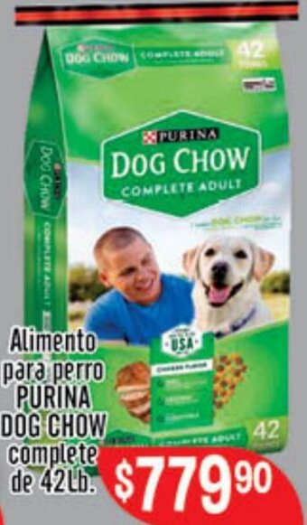 El Florido Alimento para Perro Purina Dog Chow Complete de 42lb oferta