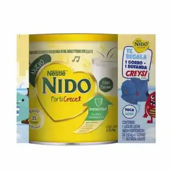 Sam's Club Leche en polvo nido forticrece 2.52 kg + 1 gorro y bufanda creysi oferta