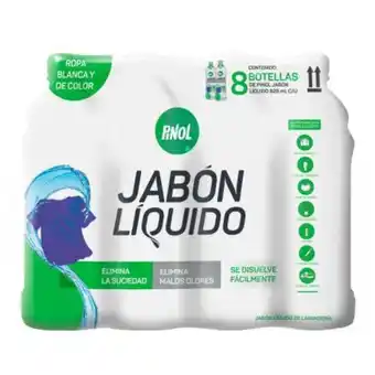 Sam's Club Jabón líquido pinol 8 pzas de 828 ml c/u oferta