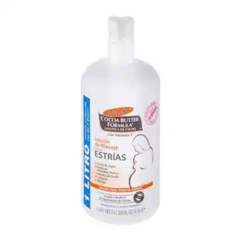 Sam's Club Loción de masaje palmer's cocoa butter para estrías 1 l oferta