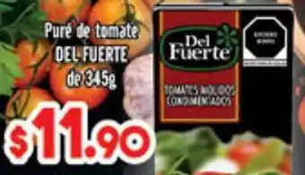 El Florido Puré de Tomate Del Fuerte de 345g oferta